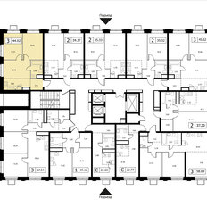 Квартира 44 м², 3-комнатная - изображение 2