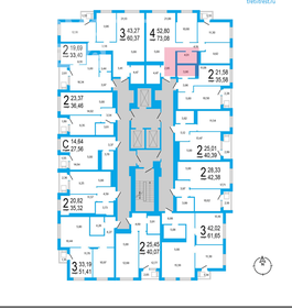 Квартира 33,9 м², 2-комнатная - изображение 2