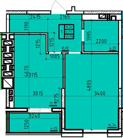 45,6 м², 1-комнатная квартира 4 558 000 ₽ - изображение 30