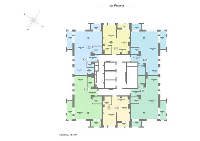 78,1 м², 3-комнатная квартира 11 450 000 ₽ - изображение 81