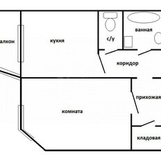 Квартира 43,7 м², 1-комнатная - изображение 4