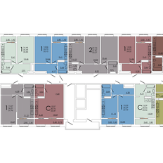 Квартира 47,3 м², 2-комнатная - изображение 3