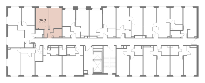 Квартира 33,8 м², 1-комнатные - изображение 2