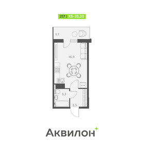 26,7 м², квартира-студия 4 700 000 ₽ - изображение 94