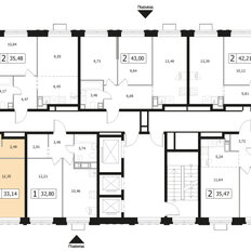 Квартира 33,1 м², 1-комнатная - изображение 2