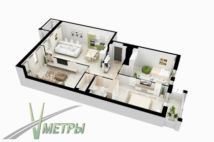 Квартира 110 м², 4-комнатная - изображение 2