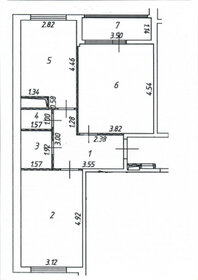 Квартира 58,7 м², 2-комнатная - изображение 2
