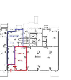 66 м², помещение свободного назначения - изображение 4