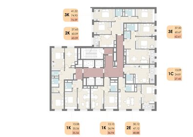 36,9 м², 1-комнатная квартира 8 200 680 ₽ - изображение 16