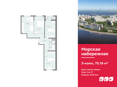 73 м², 3-комнатная квартира 18 203 886 ₽ - изображение 25