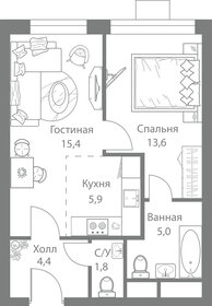 Купить квартиру площадью 16 кв.м. в районе Коньково в Москве и МО - изображение 16