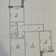 Квартира 65,6 м², 3-комнатная - изображение 1