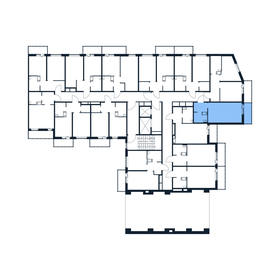 26 м², квартира-студия 4 600 000 ₽ - изображение 146