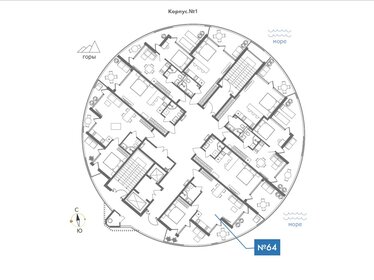 50,4 м², 2-комнатная квартира 14 997 606 ₽ - изображение 29