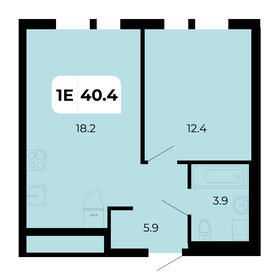 40,3 м², 1-комнатная квартира 4 896 450 ₽ - изображение 43