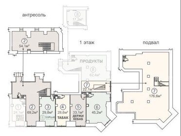 123,3 м², торговое помещение - изображение 3