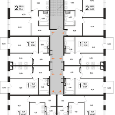 Квартира 40,4 м², 1-комнатная - изображение 2