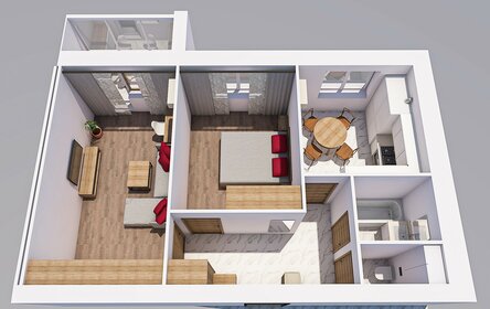 52,3 м², 2-комнатная квартира 4 400 000 ₽ - изображение 28