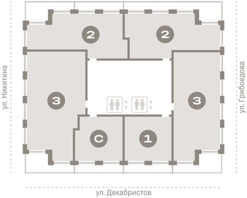 85 м², 3-комнатная квартира 13 170 000 ₽ - изображение 127