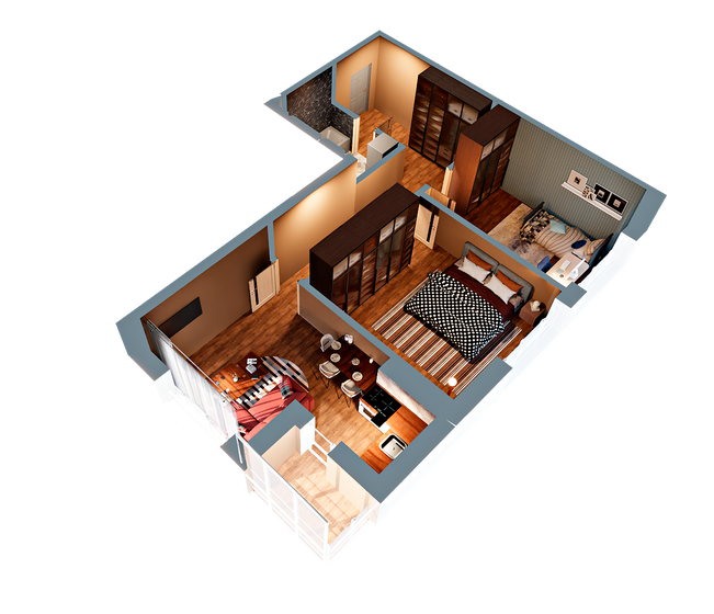 72,5 м², 4-комнатная квартира 3 870 000 ₽ - изображение 69