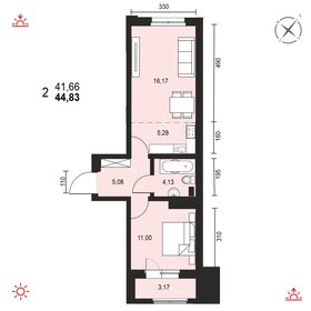 47,2 м², 2-комнатная квартира 5 870 000 ₽ - изображение 84