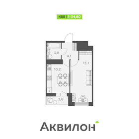 35 м², квартира-студия 5 100 000 ₽ - изображение 45