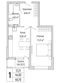 37 м², 1-комнатная квартира 8 800 000 ₽ - изображение 78