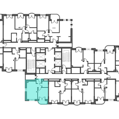 Квартира 36,8 м², 1-комнатная - изображение 2