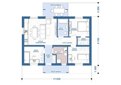 90 м² дом, 8 соток участок 4 900 000 ₽ - изображение 59