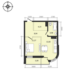 42 м², 2-комнатная квартира 5 890 000 ₽ - изображение 30