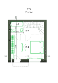 Квартира 75,2 м², 4-комнатная - изображение 2