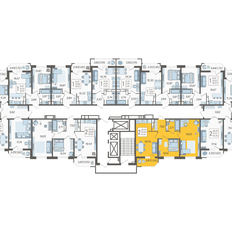 Квартира 61,4 м², 2-комнатная - изображение 2