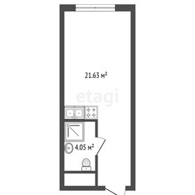 Квартира 27,2 м², студия - изображение 2