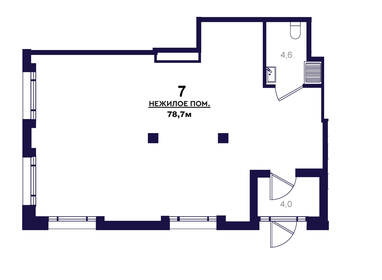 78,7 м², офис - изображение 3