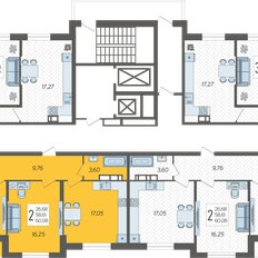 Квартира 60,1 м², 2-комнатная - изображение 2