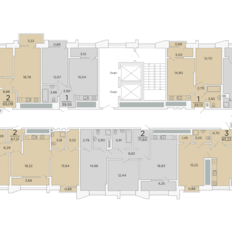 Квартира 64,8 м², 2-комнатная - изображение 3