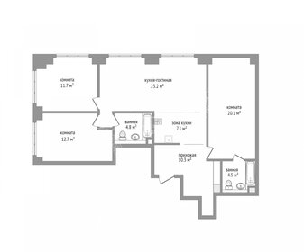Квартира 94,4 м², 4-комнатная - изображение 1