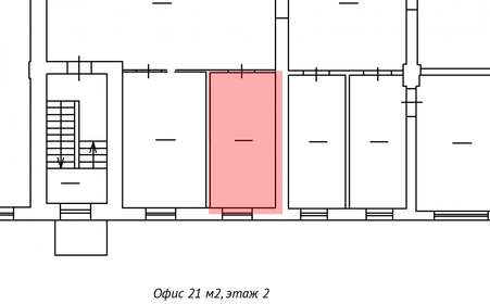 21 м², офис - изображение 5