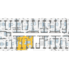 Квартира 62,6 м², 2-комнатная - изображение 2