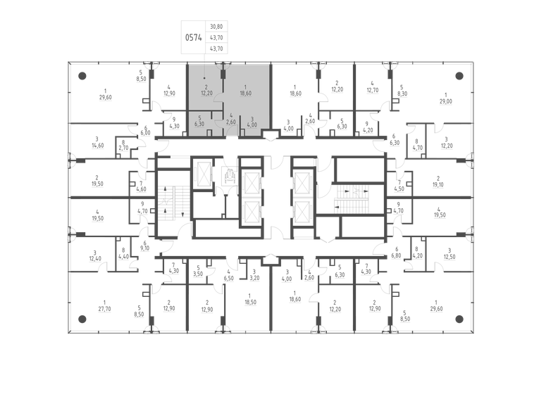 59,9 м², 2-комнатная квартира 83 237 040 ₽ - изображение 49