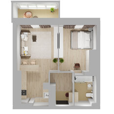 Квартира 49,2 м², 2-комнатная - изображение 2