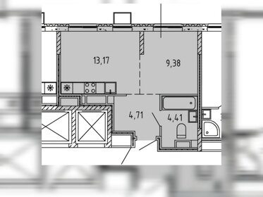 Квартира 31,7 м², студия - изображение 1