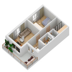 Квартира 154,4 м², 2-комнатная - изображение 4