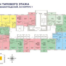 Квартира 56 м², 2-комнатная - изображение 4