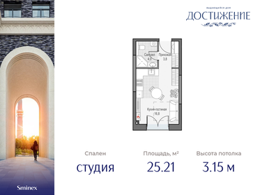 31 м², квартира-студия 20 010 000 ₽ - изображение 47