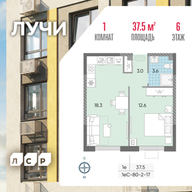 38 м², 1-комнатная квартира 12 000 000 ₽ - изображение 42