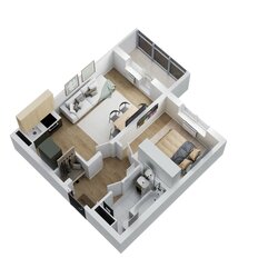 Квартира 37,1 м², 2-комнатная - изображение 3