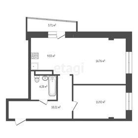 53,9 м², 2-комнатная квартира 5 400 000 ₽ - изображение 61