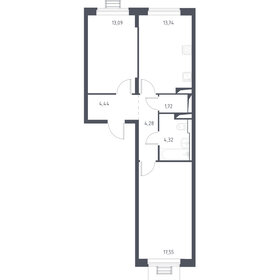 53 м², 3-комнатная квартира 10 400 000 ₽ - изображение 11