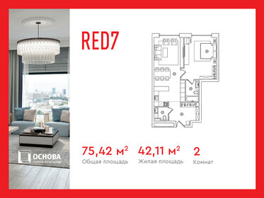 121,2 м², 2-комнатные апартаменты 115 140 000 ₽ - изображение 126